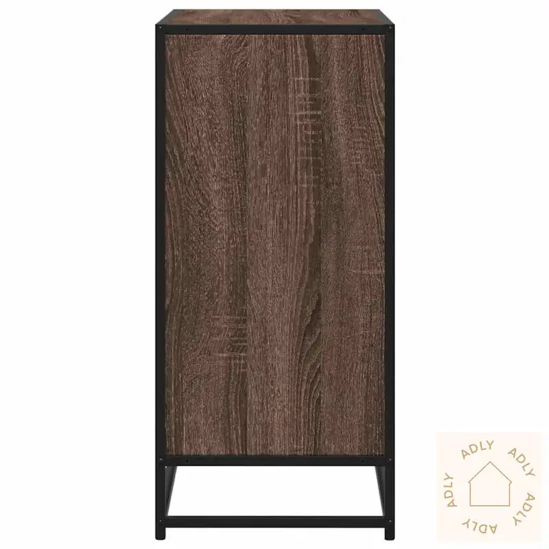 Skjenk Brun Eik 68X35X76 Cm Konstruert Tre