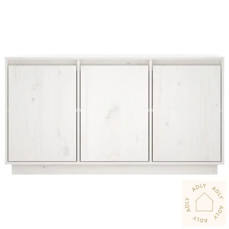 Skjenk Hvit 111X34X60 Cm Heltre Furu