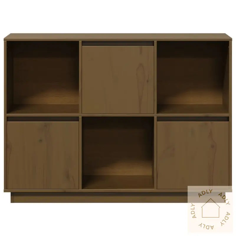 Skjenk Honningbrun 110,5X35X80 Cm Heltre Furu