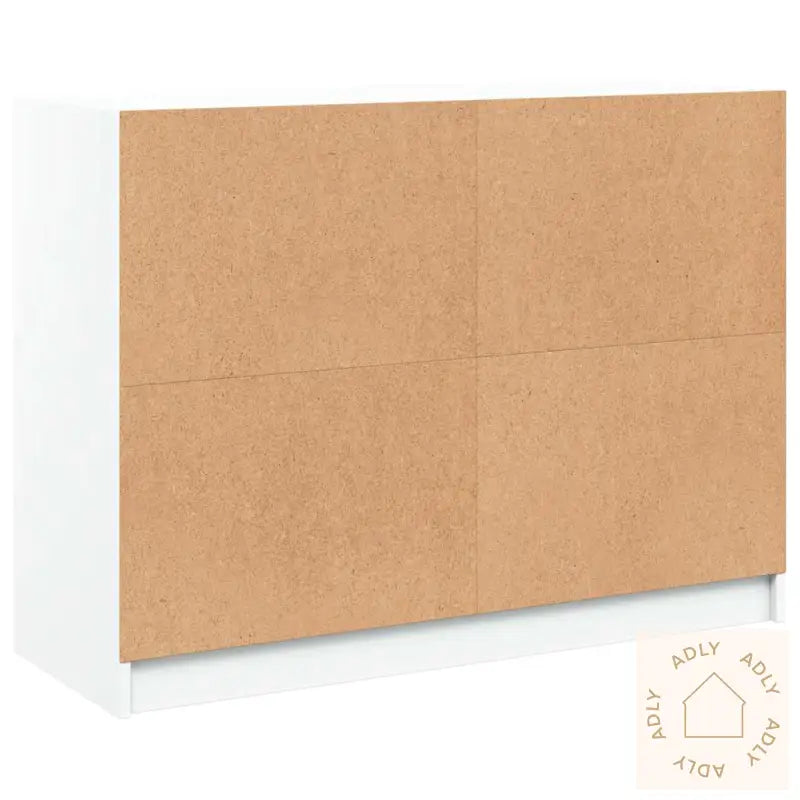 Skjenk Hvit 102X37X75,5 Cm Konstruert Tre