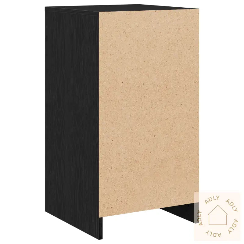 Skjenk Svart Eik 40X41X75 Cm Konstruert Tre