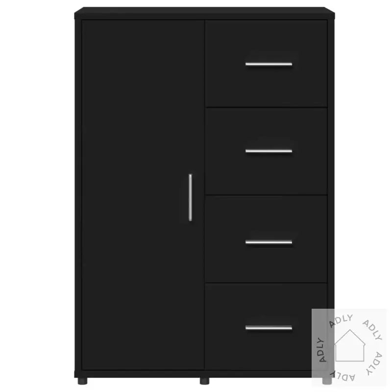 Skjenk Svart 60X31X84 Cm Konstruert Tre