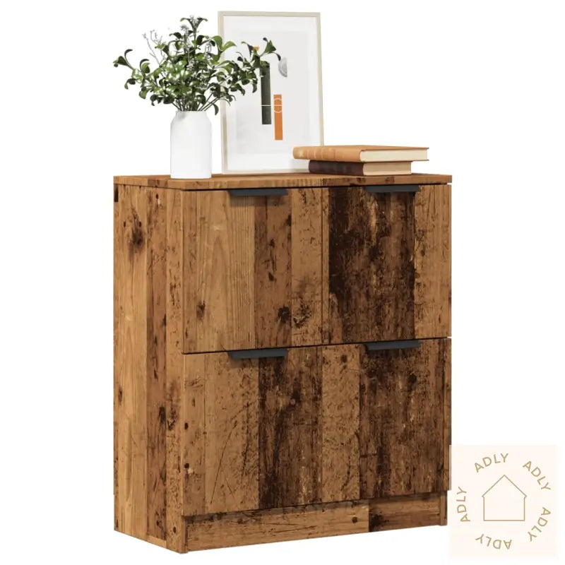 Skjenk Gammelt Tre 60X30X70 Cm Konstruert Tre