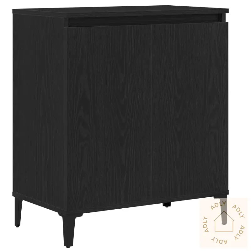 Sideboard I Svart Eik 60X35X70 Cm Laget Av Ingeniørtre