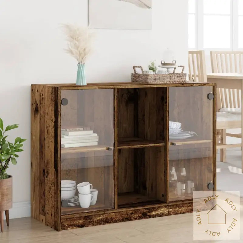 Skjenk Gammelt Tre 102X37X75,5 Cm Konstruert Tre