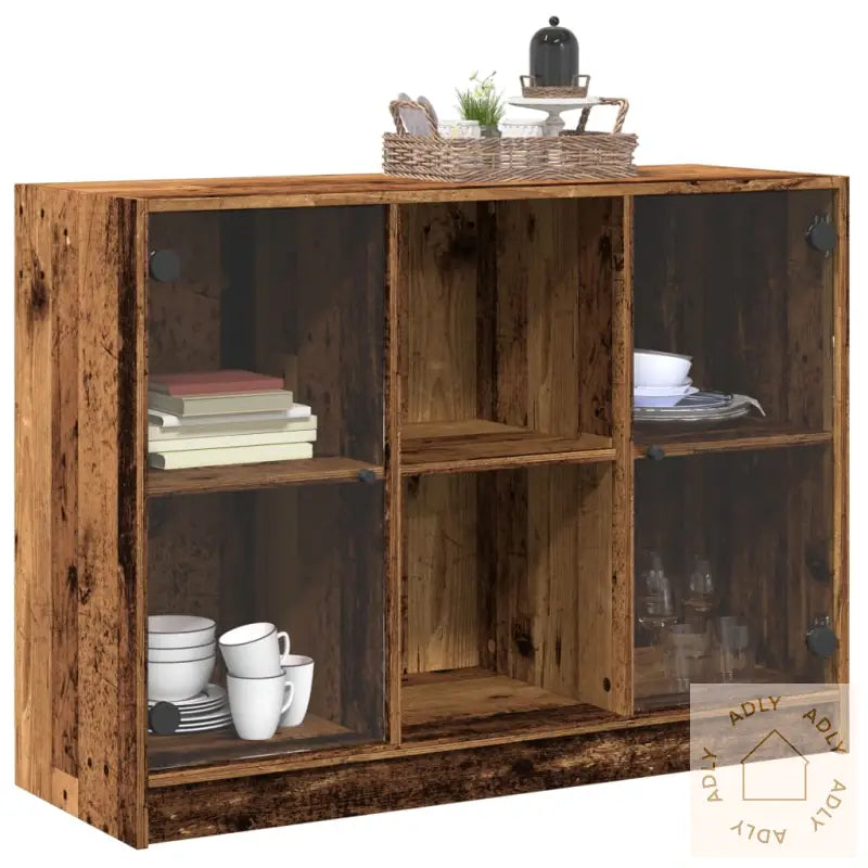 Skjenk Gammelt Tre 102X37X75,5 Cm Konstruert Tre
