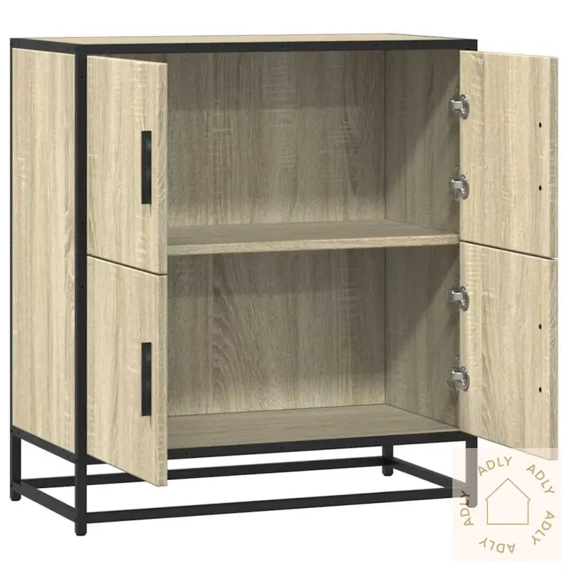 Skjenk Sonoma Eik 68X35X76 Cm Konstruert Tre