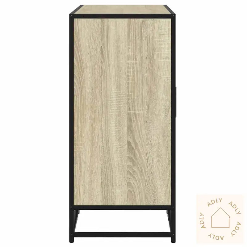 Skjenk Sonoma Eik 92X35X76 Cm Konstruert Tre