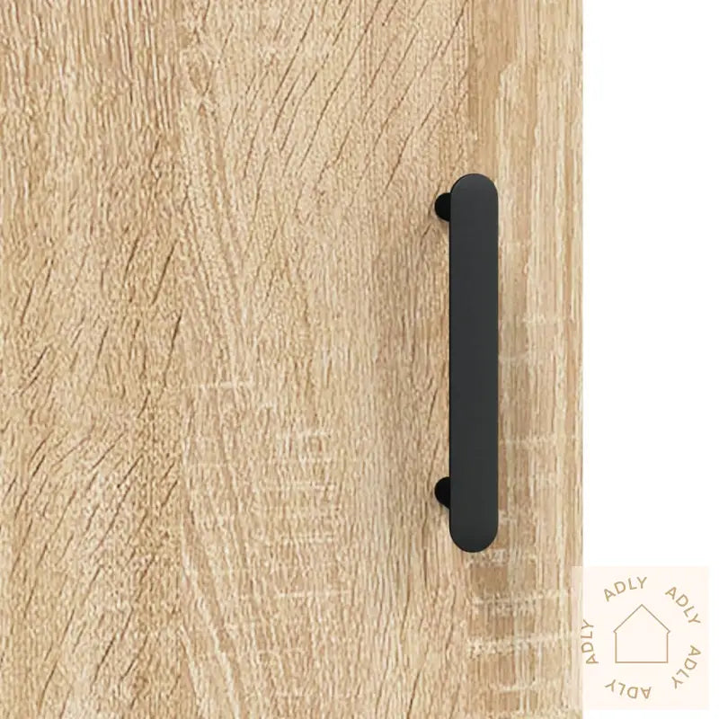 Skjenk Sonoma Eik 90X34X80 Cm Konstruert Tre