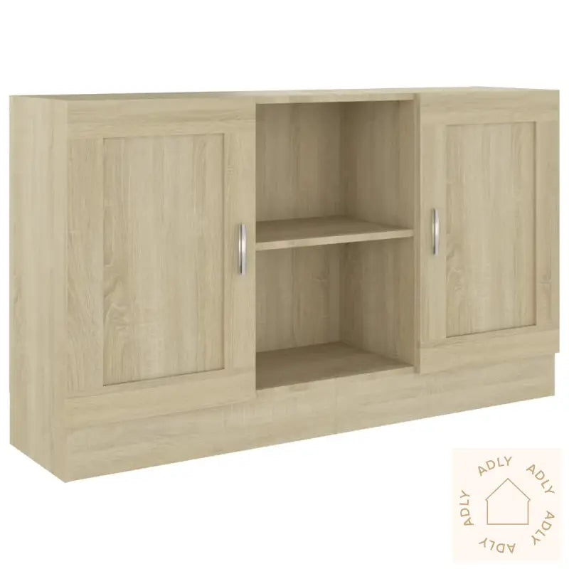 Skjenk Sonoma Eik 120X30,5X70 Cm Konstruert Tre