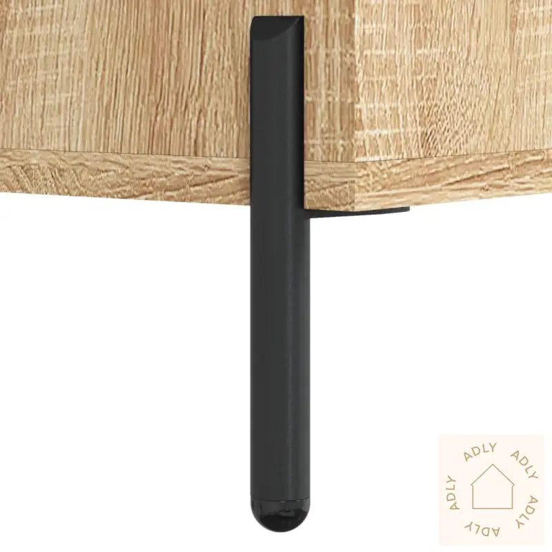 Skjenk Sonoma Eik 90X34X80 Cm Konstruert Tre