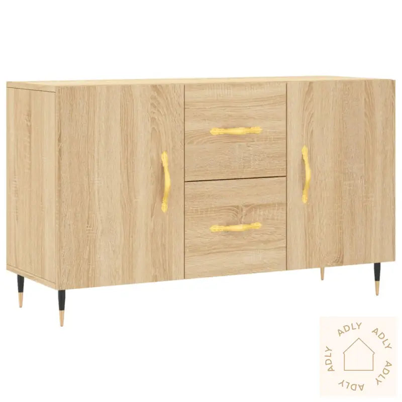 Skjenk Sonoma Eik 100X36X60 Cm Konstruert Tre