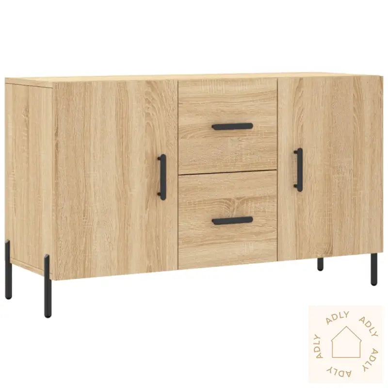 Skjenk Sonoma Eik 100X36X60 Cm Konstruert Tre
