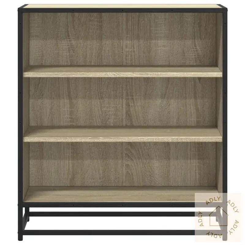 Skjenk Sonoma Eik 68X35X76 Cm Konstruert Tre Og Metall
