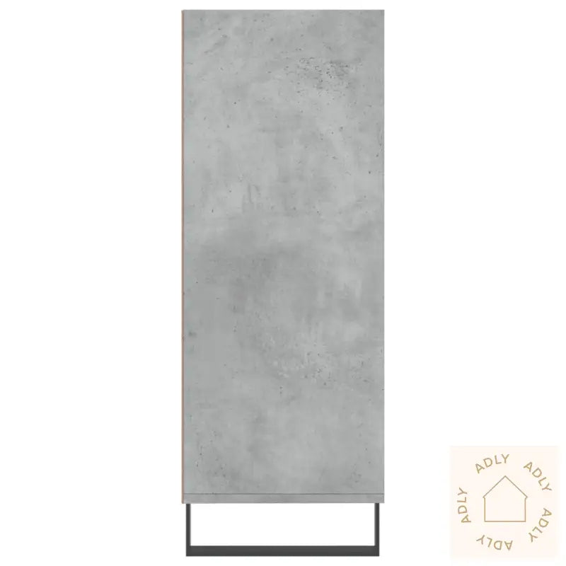 Hylle Betonggrå 69,5X32,5X90 Cm Konstruert Tre