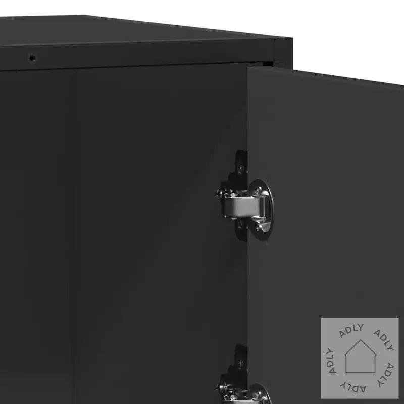 Skjenk Svart 68X35X76 Cm Konstruert Tre