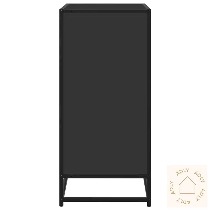 Skjenk Svart 68X35X76 Cm Konstruert Tre