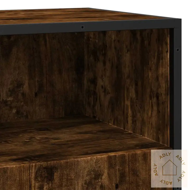 Skjenk Røkt Eik 68X35X76 Cm Konstruert Tre