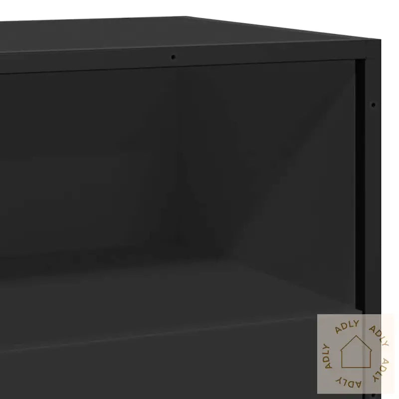 Skjenk Svart 68X35X76 Cm Konstruert Tre