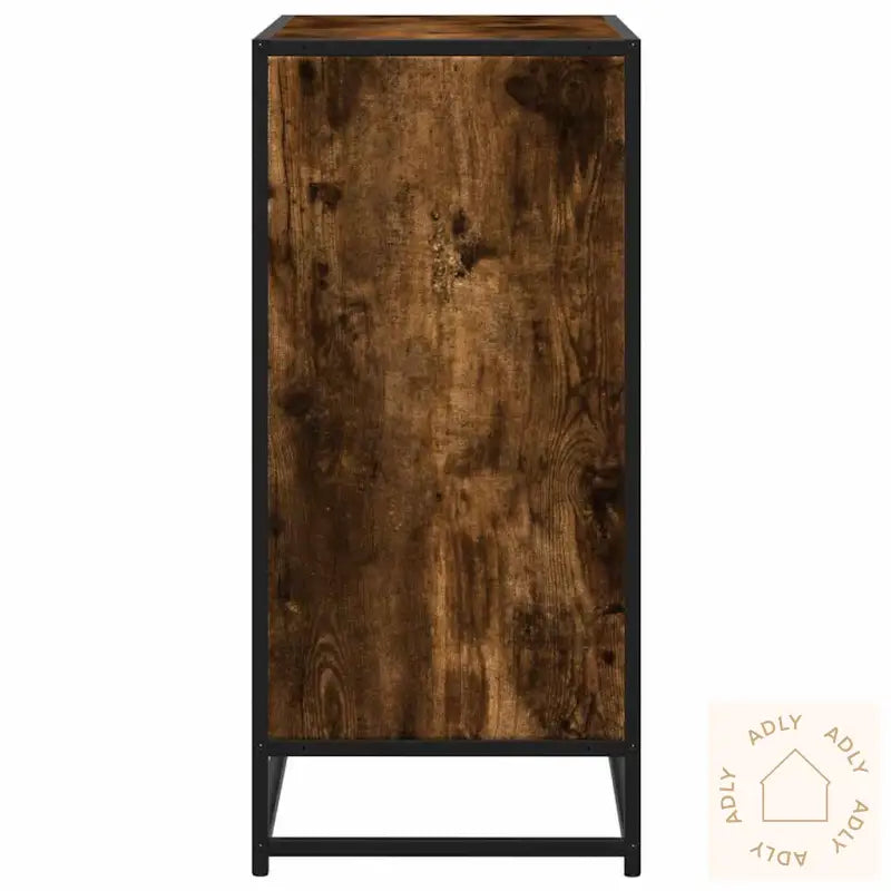 Skjenk Røkt Eik 68X35X76 Cm Konstruert Tre