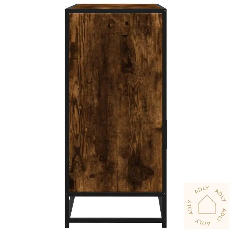 Skjenk Røkt Eik 100X35X76 Cm Konstruert Tre