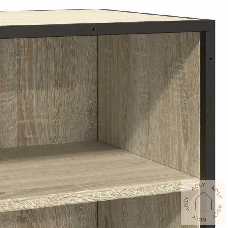 Skjenk Sonoma Eik 35,5X35X76 Cm Konstruert Tre Og Metall
