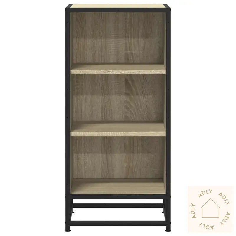 Skjenk Sonoma Eik 35,5X35X76 Cm Konstruert Tre Og Metall