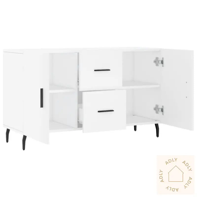 Skjenk Hvit 100X36X60 Cm Konstruert Tre