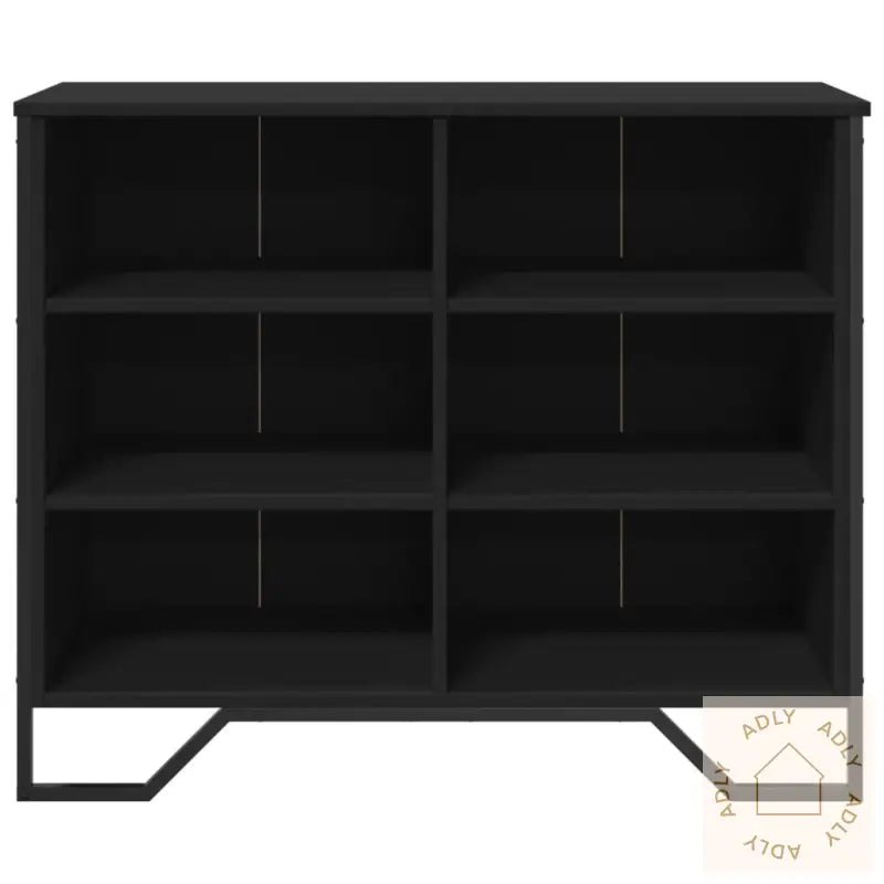 Skjenk Svart 91X35,5X74,5 Cm Konstruert Tre