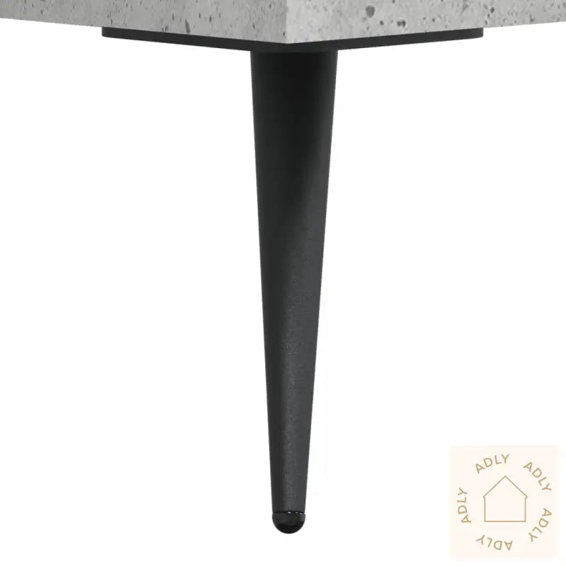 Skjenk Betonggrå 100X36X60 Cm Konstruert Tre