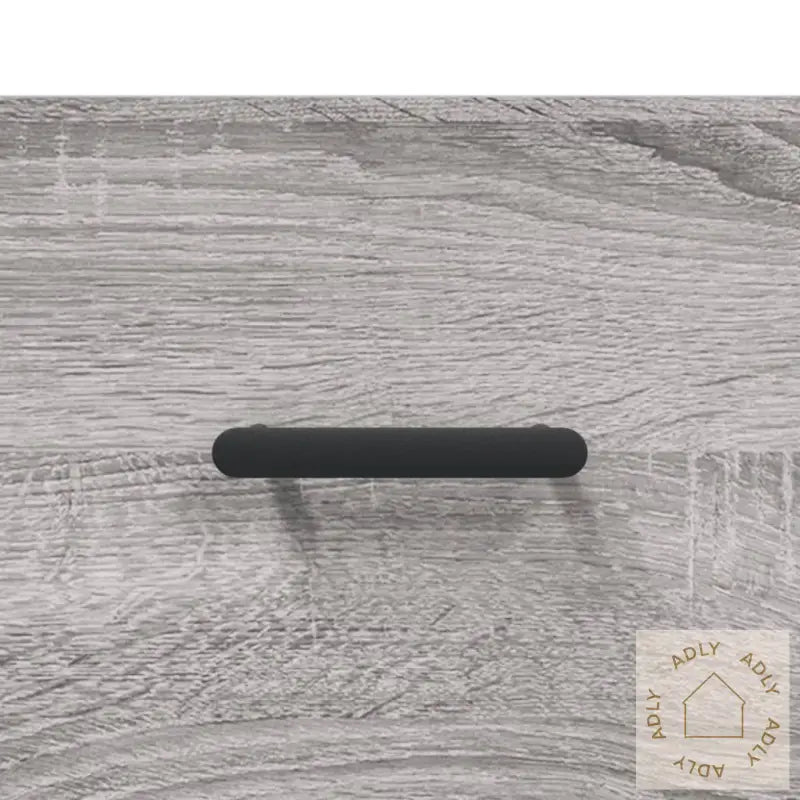 Skjenk Grå Sonoma 34,5X34X90 Cm Konstruert Tre