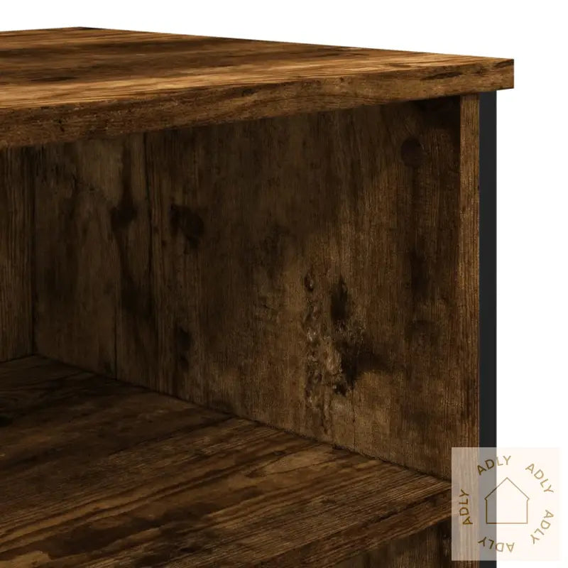 Skjenk Røkt Eik 91X35,5X74,5 Cm Konstruert Tre