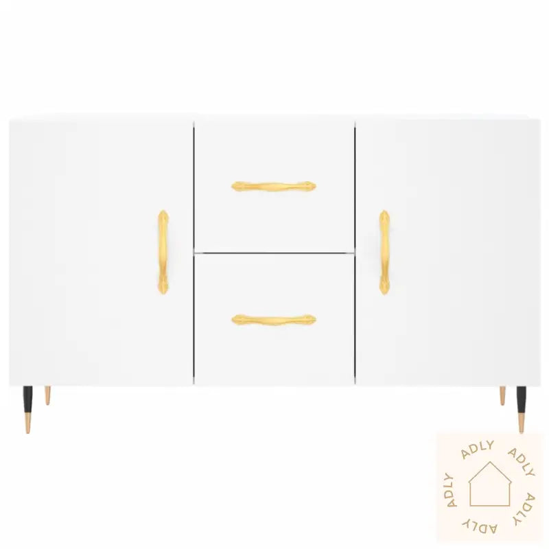 Skjenk Hvit 100X36X60 Cm Konstruert Tre