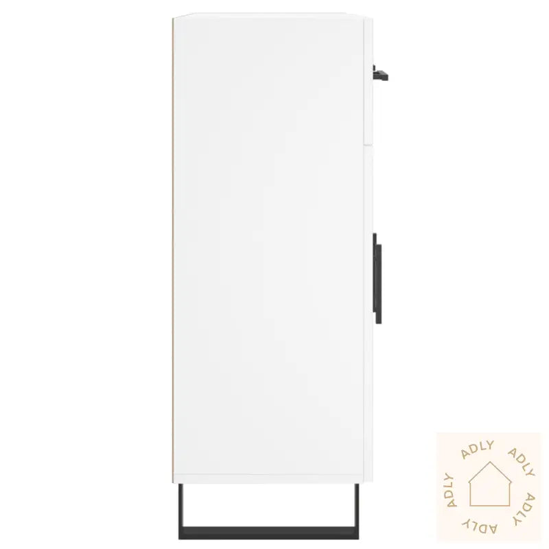 Skjenk Hvit 69,5X34X90 Cm Konstruert Tre
