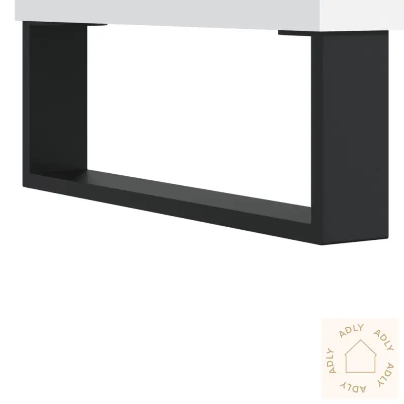 Skjenk Hvit 69,5X34X90 Cm Konstruert Tre