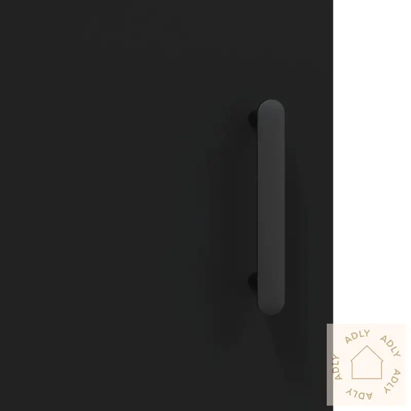 Skjenk Svart 100X36X60 Cm Konstruert Tre