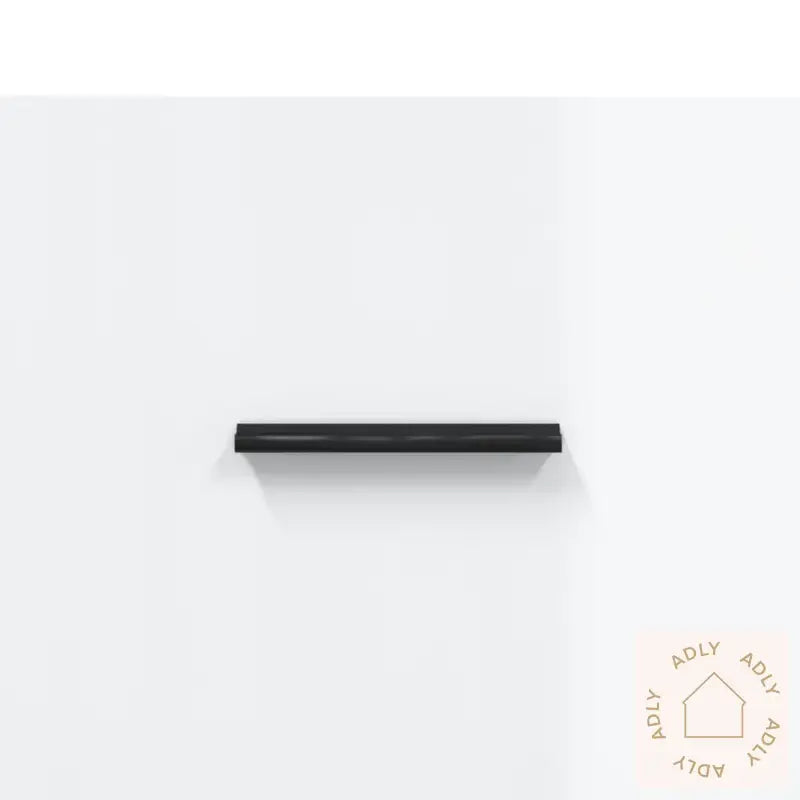 Skjenk Høyglans Hvit 34,5X34X90 Cm Konstruert Tre