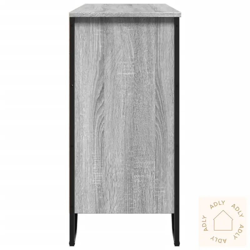 Skjenk Grå Sonoma 101X35,5X74,5 Cm Konstruert Tre