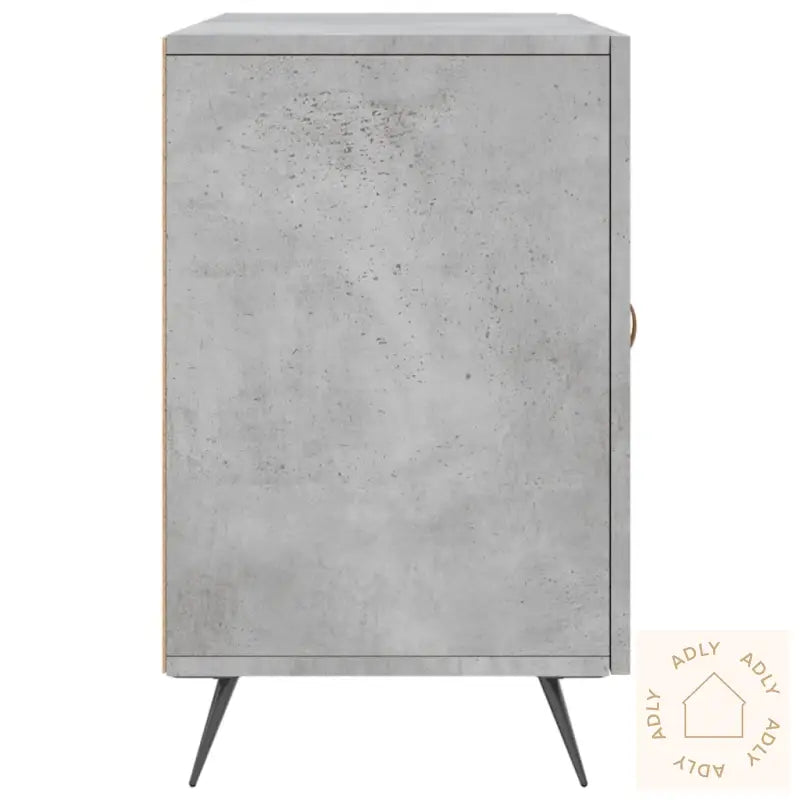 Skjenk Betonggrå 100X36X60 Cm Konstruert Tre