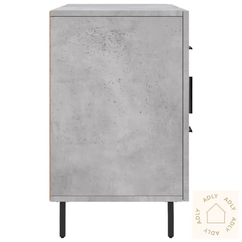 Skjenk Betonggrå 100X36X60 Cm Konstruert Tre