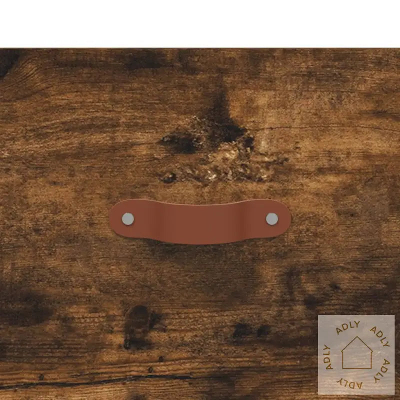 Skjenk Røkt Eik 34,5X34X90 Cm Konstruert Tre