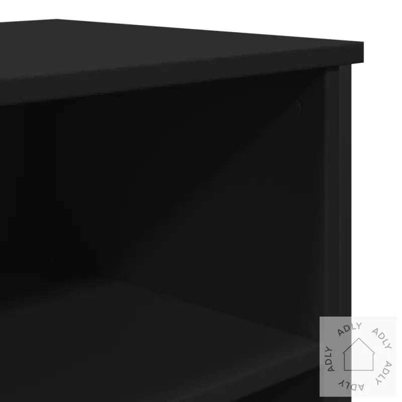 Skjenk Svart 91X35,5X74,5 Cm Konstruert Tre