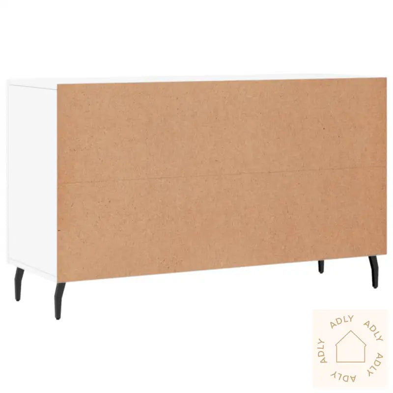 Skjenk Hvit 100X36X60 Cm Konstruert Tre