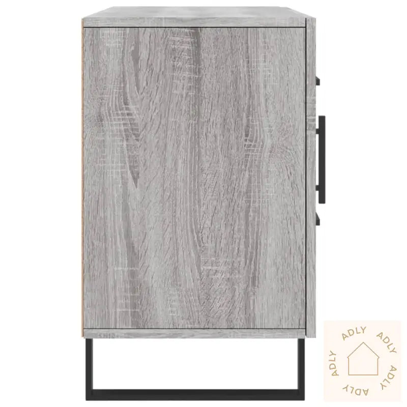 Skjenk Grå Sonoma 100X36X60 Cm Konstruert Tre