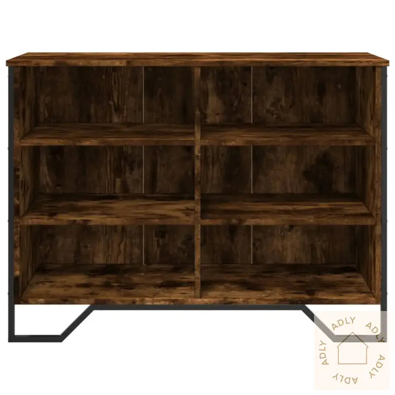 Skjenk Røkt Eik 101X35,5X74,5 Cm Konstruert Tre