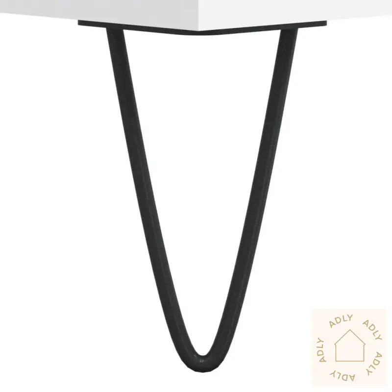 Skjenk Hvit 100X36X60 Cm Konstruert Tre