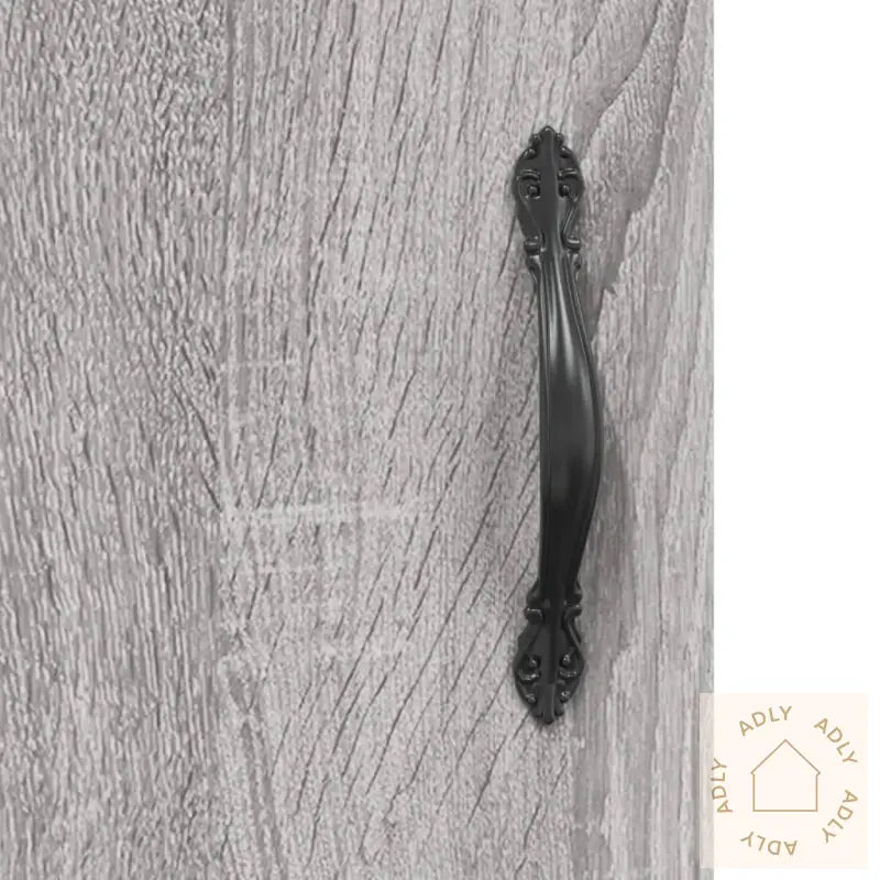 Skjenk Grå Sonoma 90X34X80 Cm Konstruert Tre