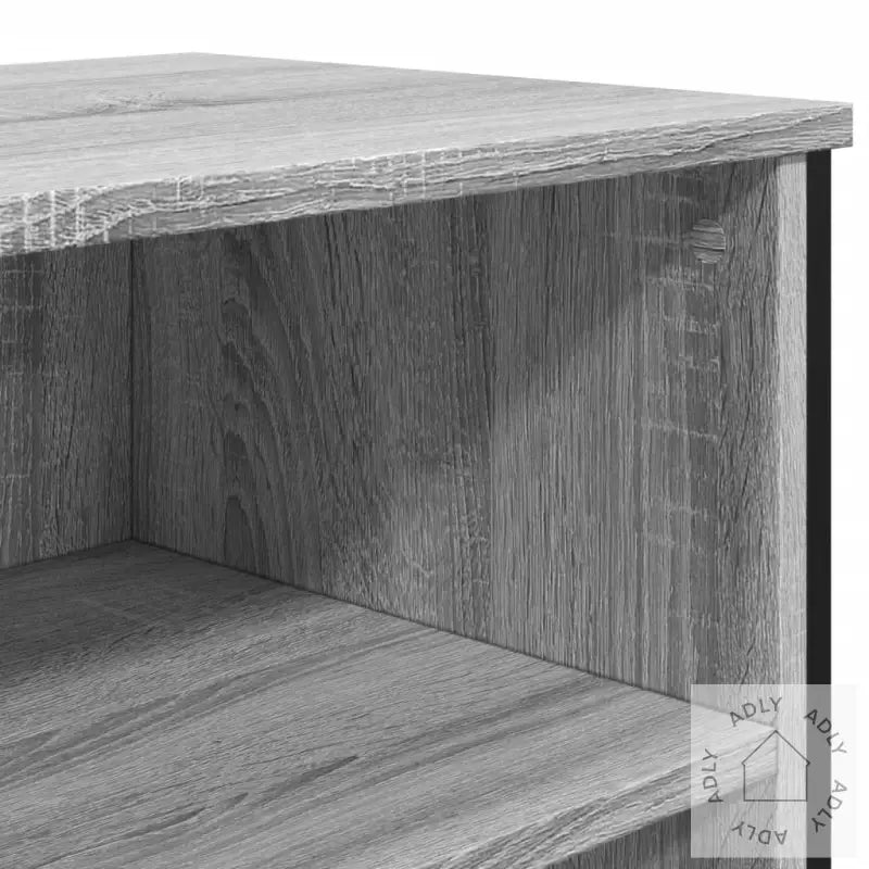 Skjenk Grå Sonoma 101X35,5X74,5 Cm Konstruert Tre