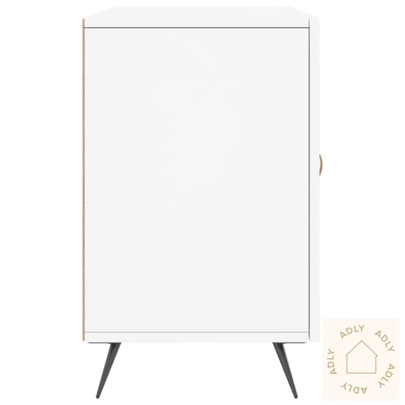 Skjenk Hvit 100X36X60 Cm Konstruert Tre