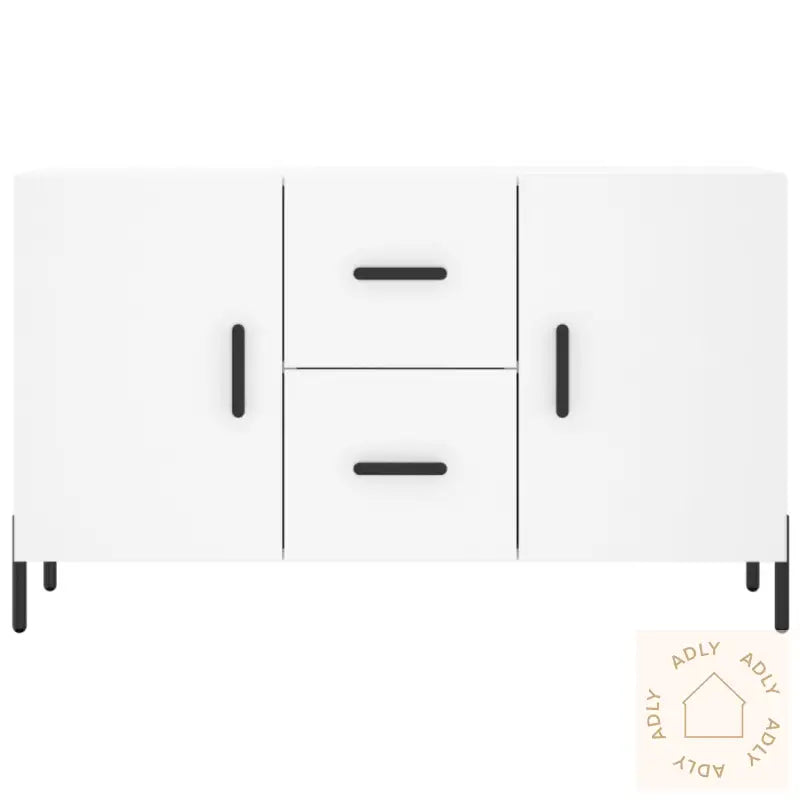 Skjenk Hvit 100X36X60 Cm Konstruert Tre